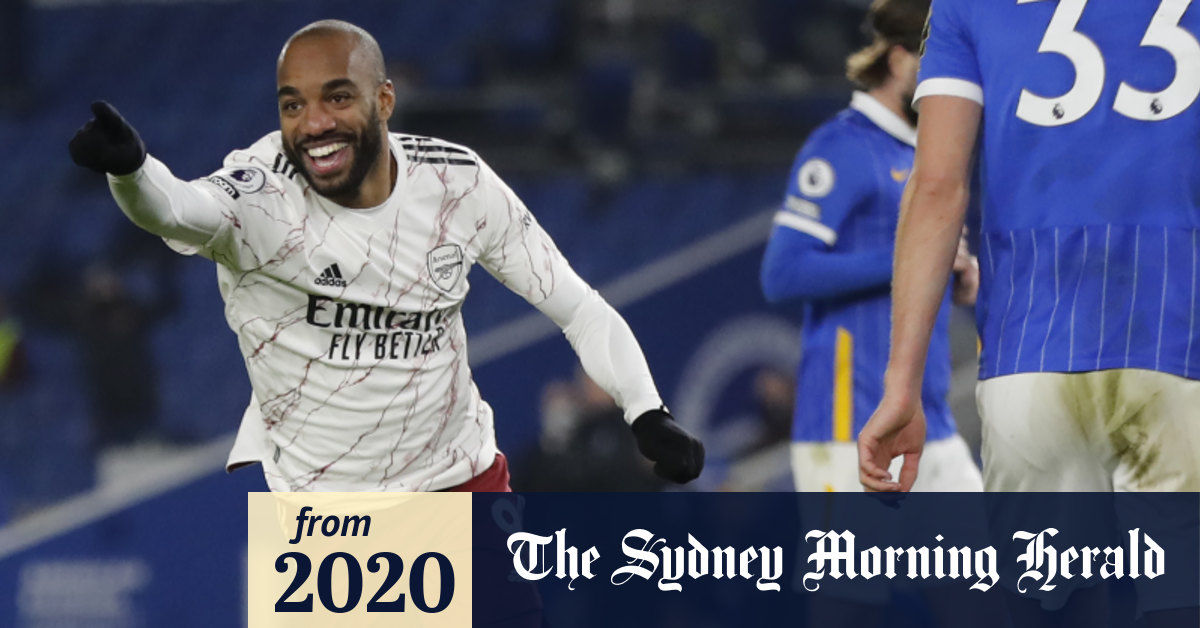 English Premier League 2020/21 Alexandre Lacazette gives Arsenal win
